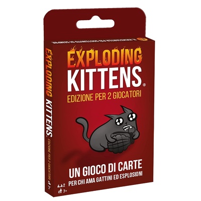 Asmodee - Exploding Kittens Streaking Kittens - Italiano