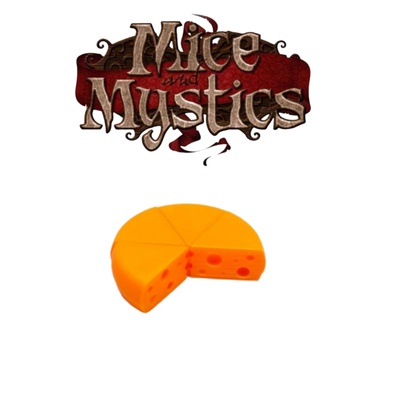 Mice and Mystics: Set 30x Token Spicchi Formaggio