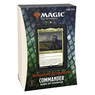 Mazzo Magic Commander FORGOTTEN REALMS AURA OF COURAGE Deck AFR Inglese