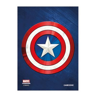 Bustine Marvel Champions - LCG Gamegenic 50 (CAPTAIN AMERICA)