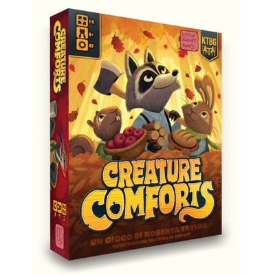 Creature Comforts - Bundle Base + Dadi + Componenti in Legno