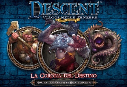 Descent: La Corona del Destino  Gioco da Tavolo 