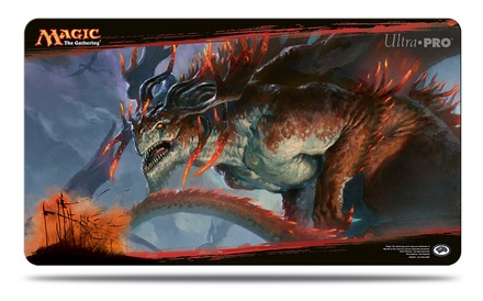 Playmat Ultra Pro Magic DRAGONS OF TARKIR 5 DRAGONLORD ATARKA Tappetino Carte