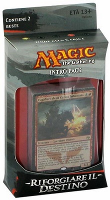 Intro Pack Magic : ORDE ALLA CARICA Riforgiare il Destino Mazzo Deck ITA