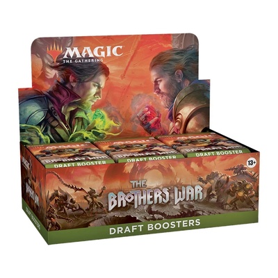 Draft Boosters Box Magic BROTHERS' WAR 36 Buste Inglese