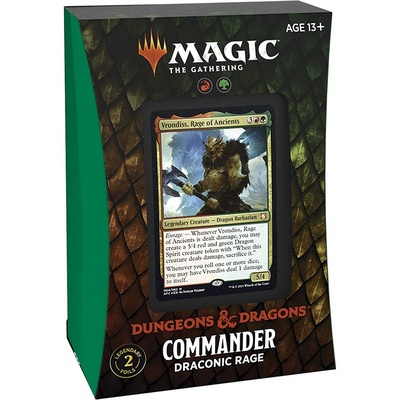 Mazzo Magic Commander FORGOTTEN REALMS DRACONIC RAGE Deck AFR Inglese