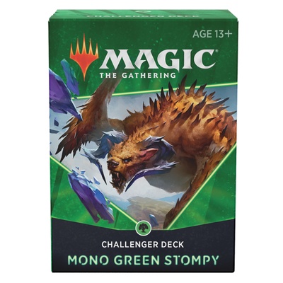 Challenger Deck 2021 Magic MONO GREEN STOMPY Mazzo