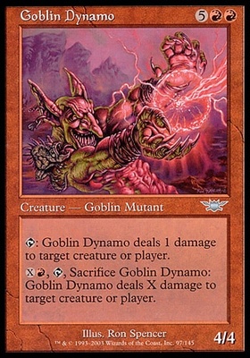 Goblin Dynamo, Carte Magic