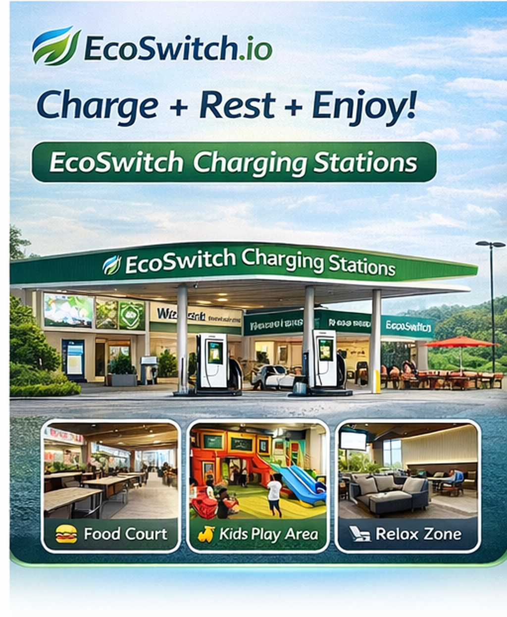EcoSwitch Update LIVE: GPS Service Center & EV Station Finder
