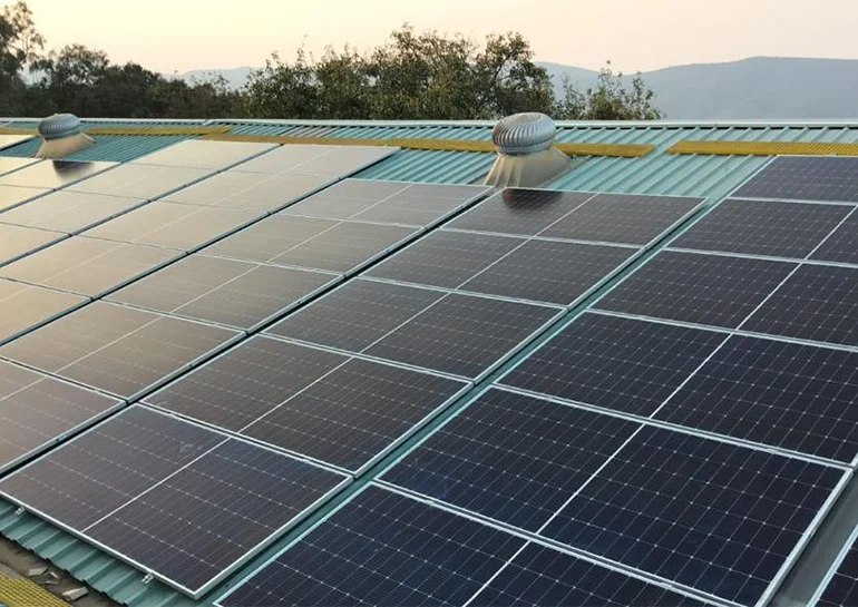 Industrial Solar Installation in Bihar