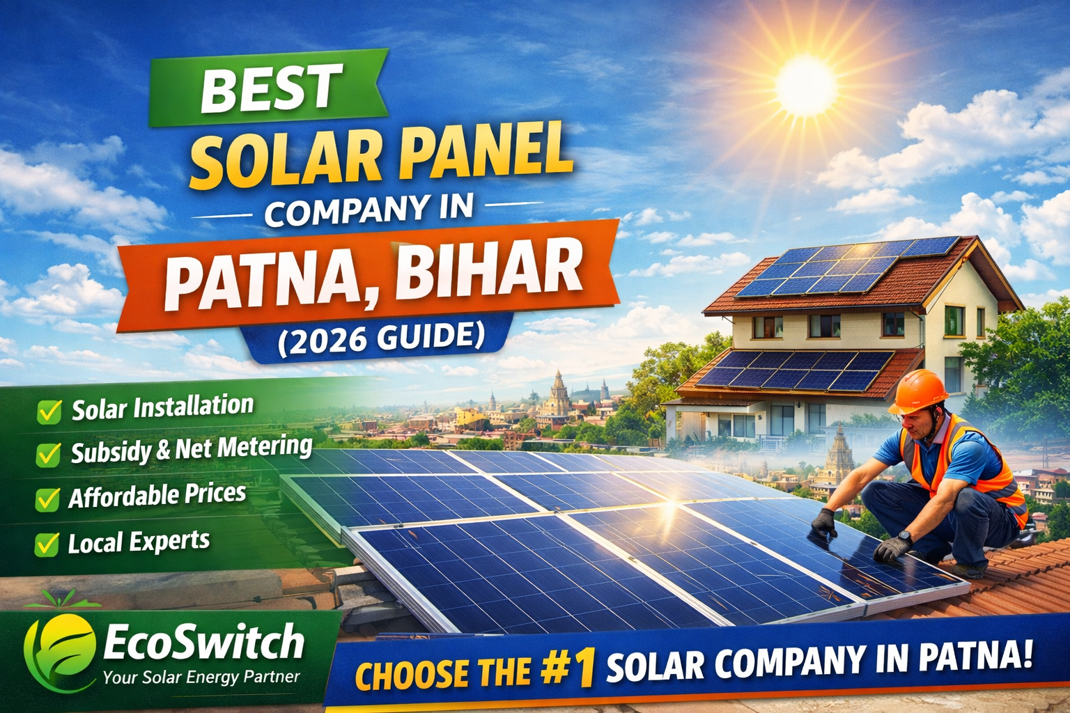 Best Solar Panel Company in Patna, Bihar 