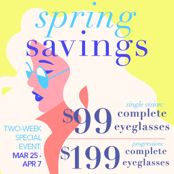 Spring Savings Event: Mar 25 - Apr 7