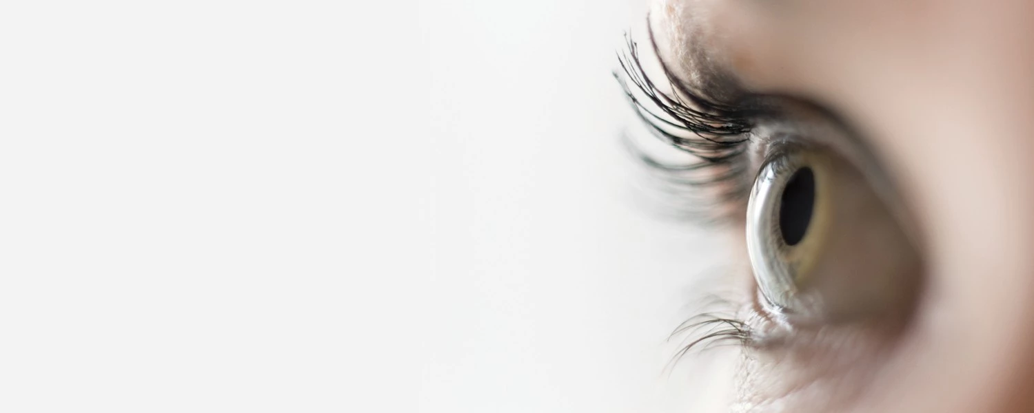 eye doctor during eye exam.
