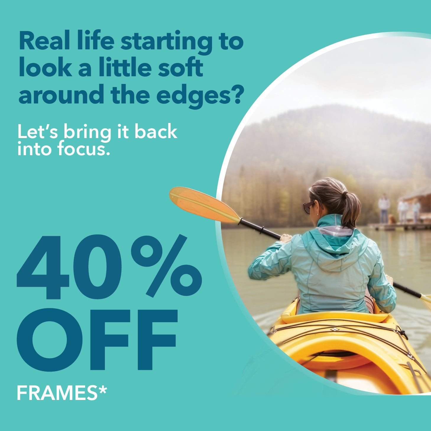 40% Off Frames
