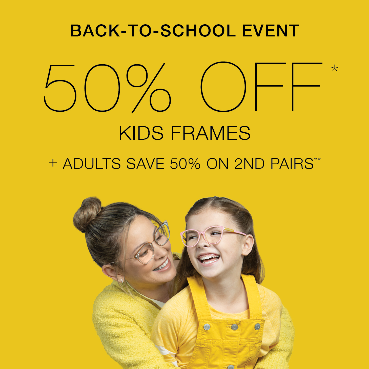 Back-to-School 50% Off