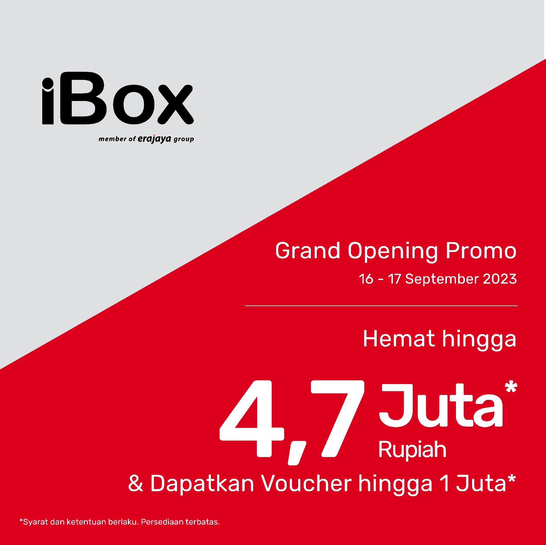 iBox Grand Opening Promotion