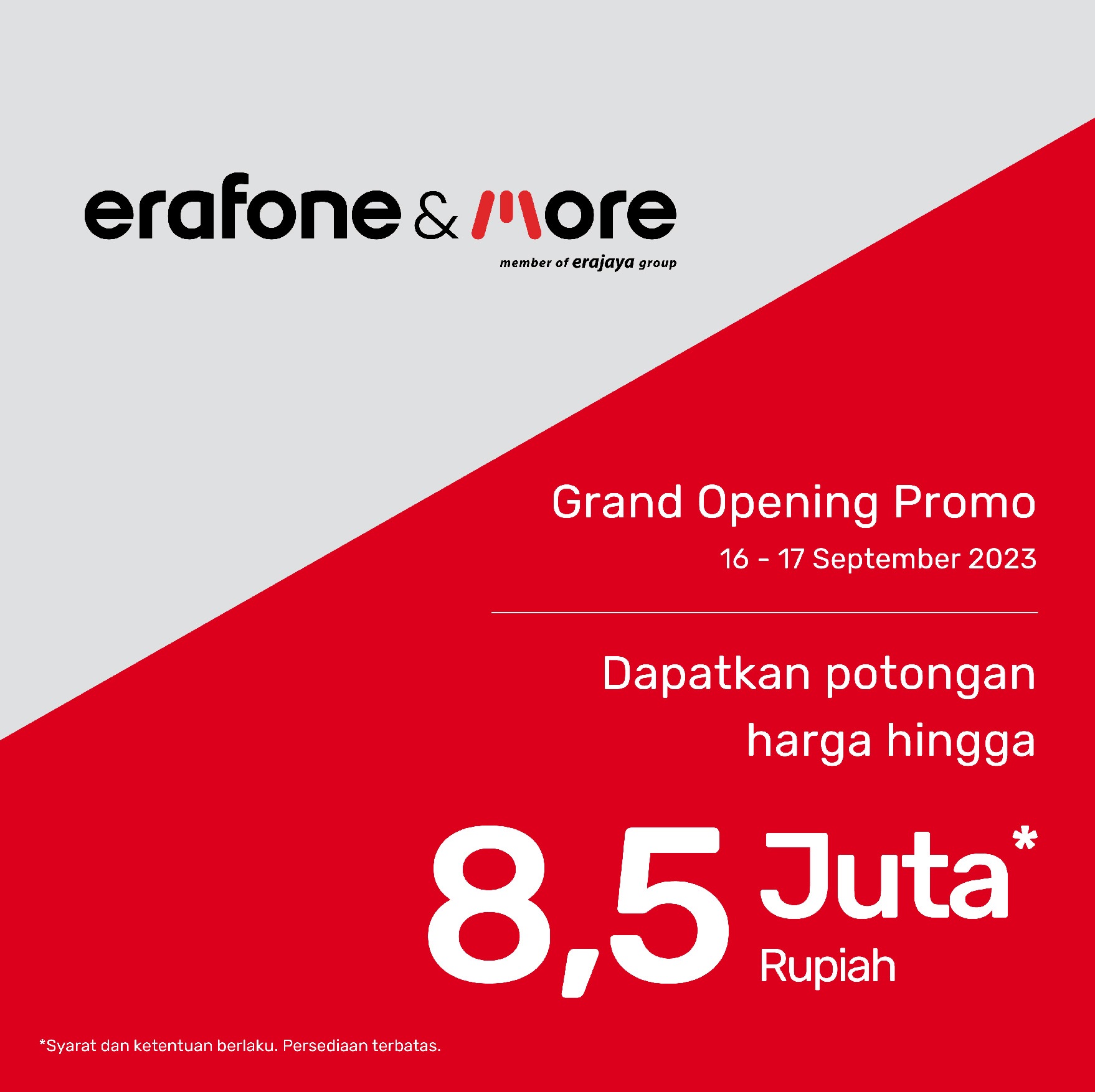 Erafone & More Grand Opening Promotion