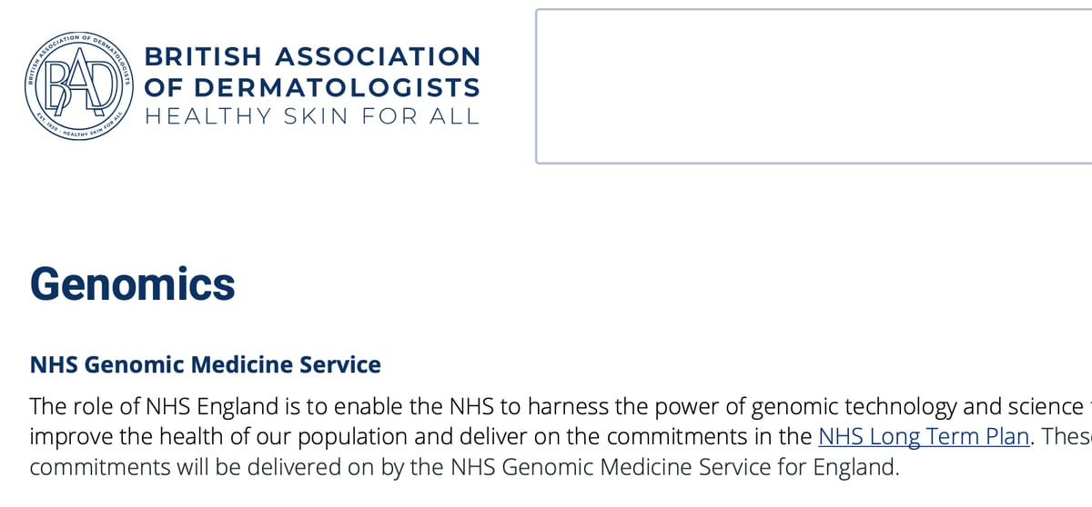 British Association of Dermatologists Logo