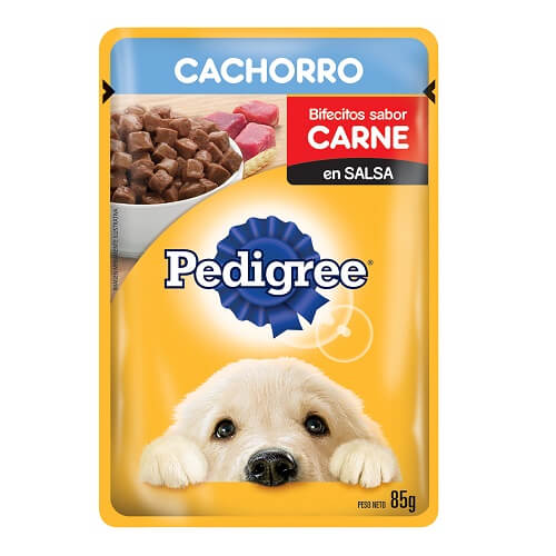 85gr - Sachet Cachorro de Carne / Pedigree