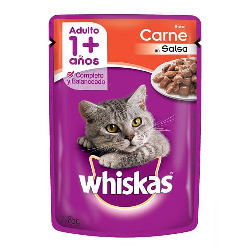 85gr - Gato Adulto Carne / Whiskas