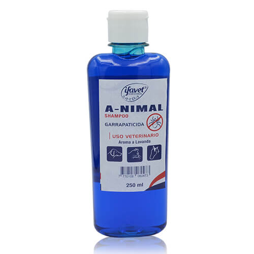 250ml - Shampoo Animal Garrapaticida / Ifavet
