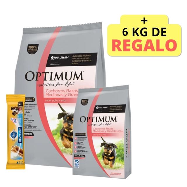 15kg - Cachorro Raza Med. y Grande | Optimum