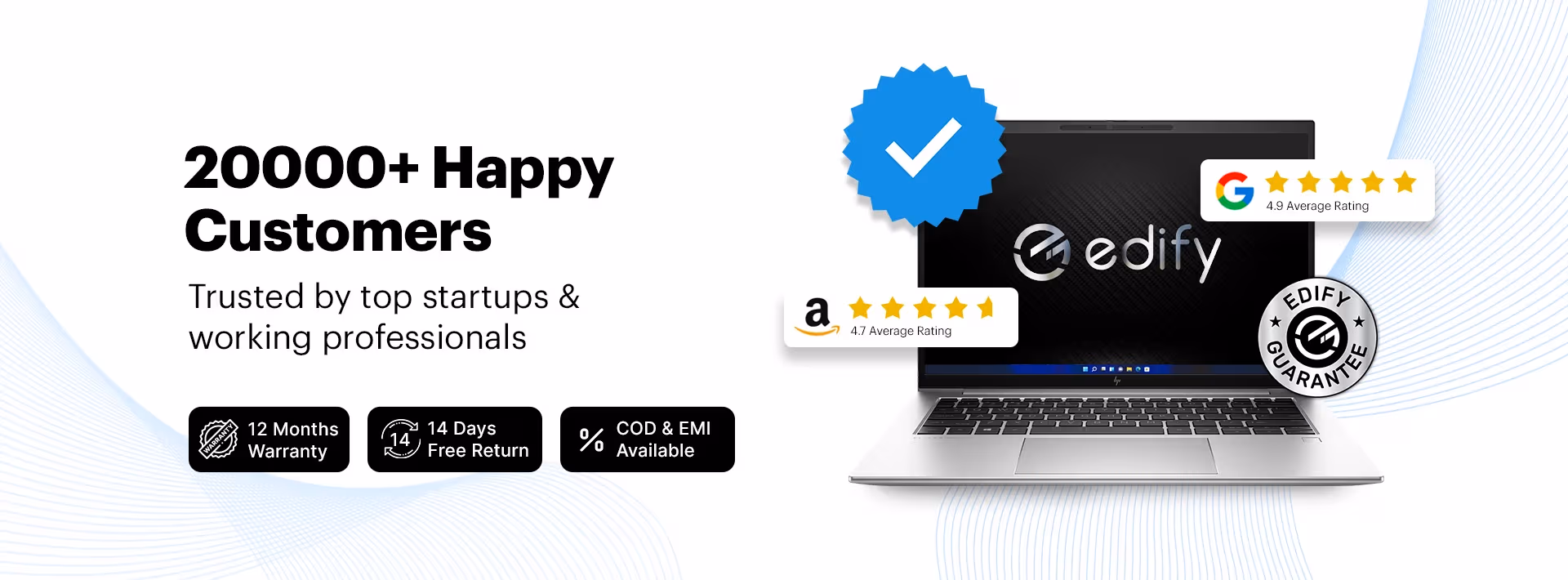 Buy Certified Refurbished Laptops by Edify