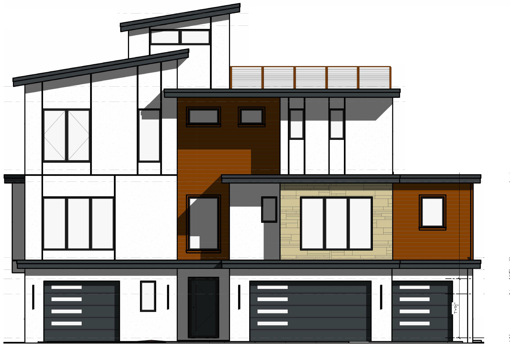 Colored elevation source