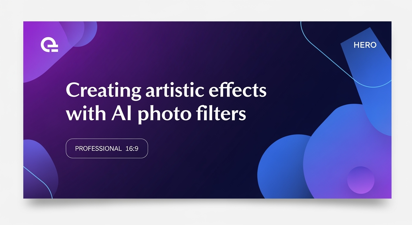 Creating Artistic Effects with AI Photo Filters in 2025