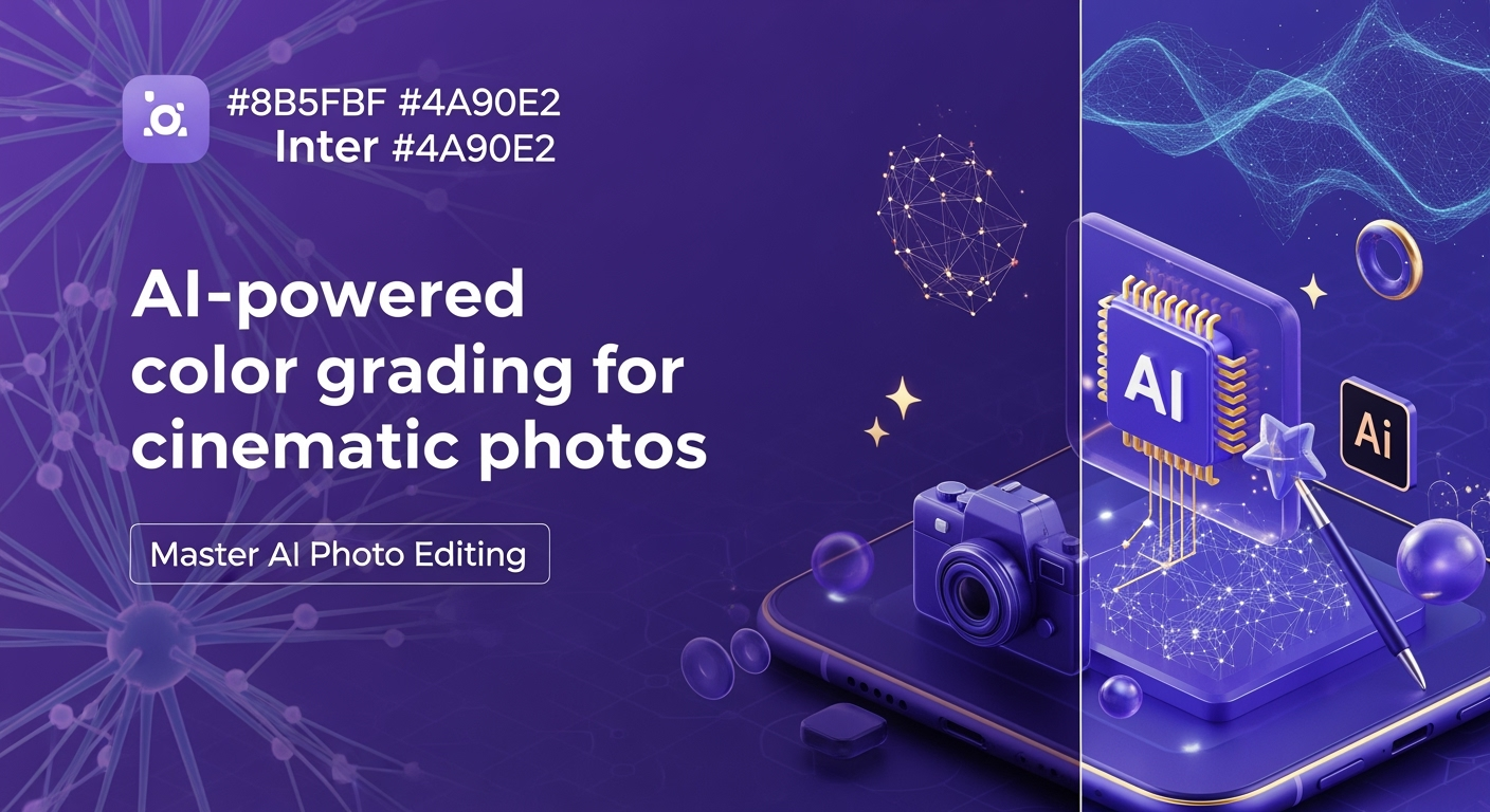 AI-Powered Color Grading for Cinematic Photos in 2025: The Future is Prompt-Based
