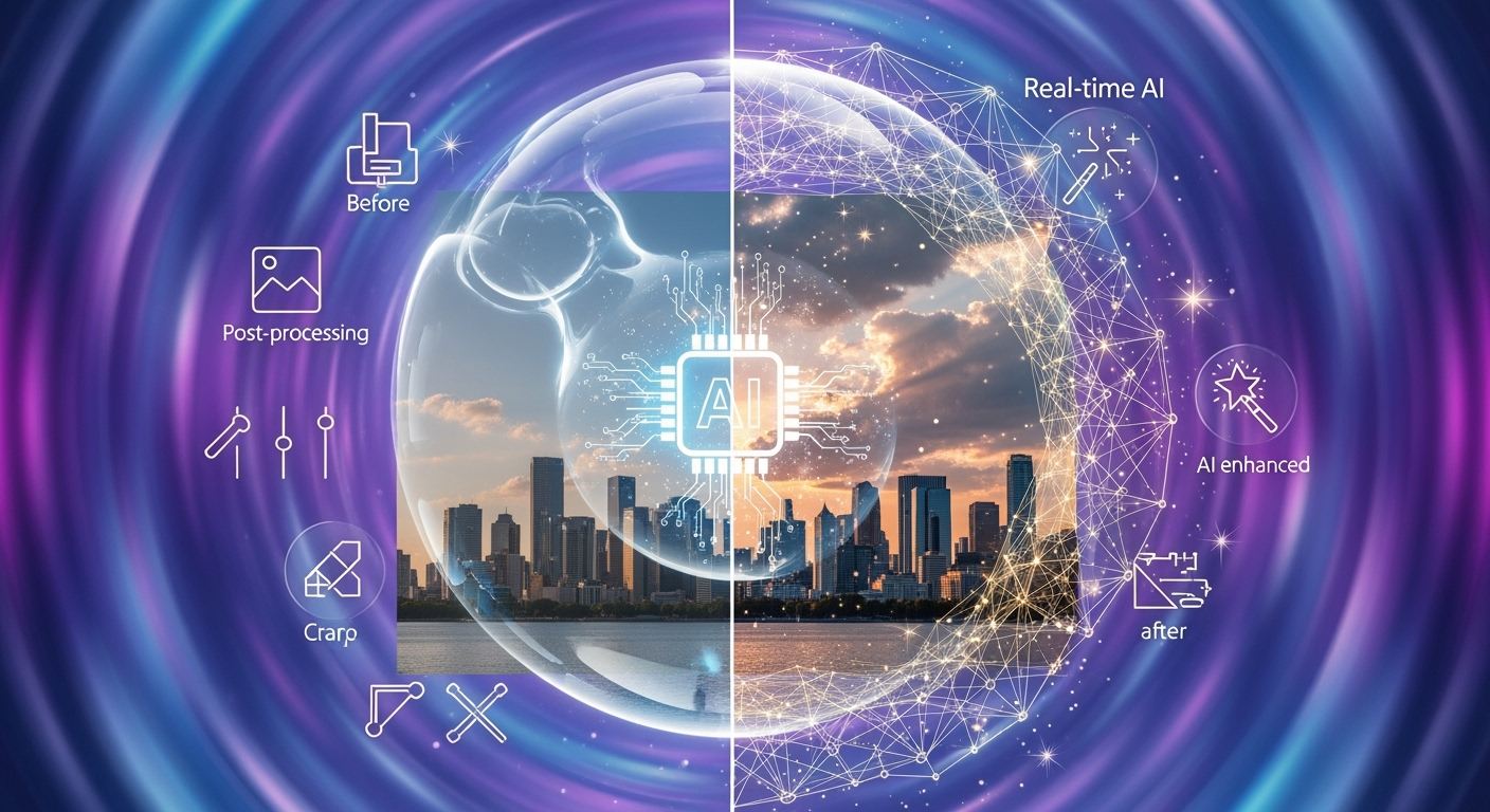 Real-time AI Filters vs. Post-Processing: The 2025 Creator's Dilemma Solved