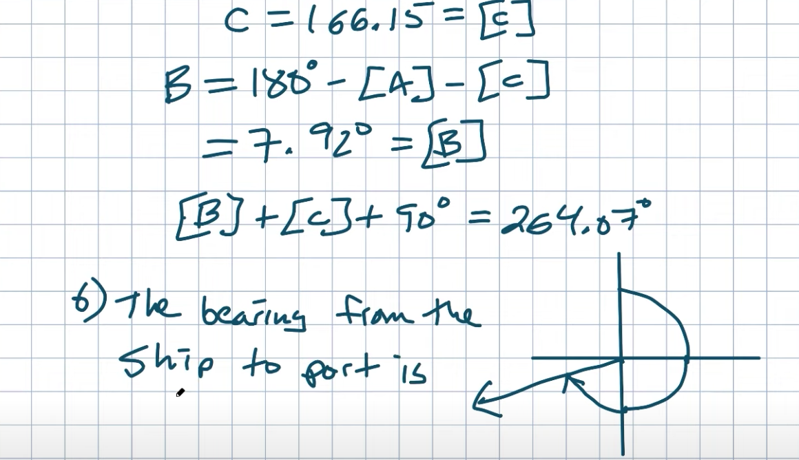 how to solve bearing word problems