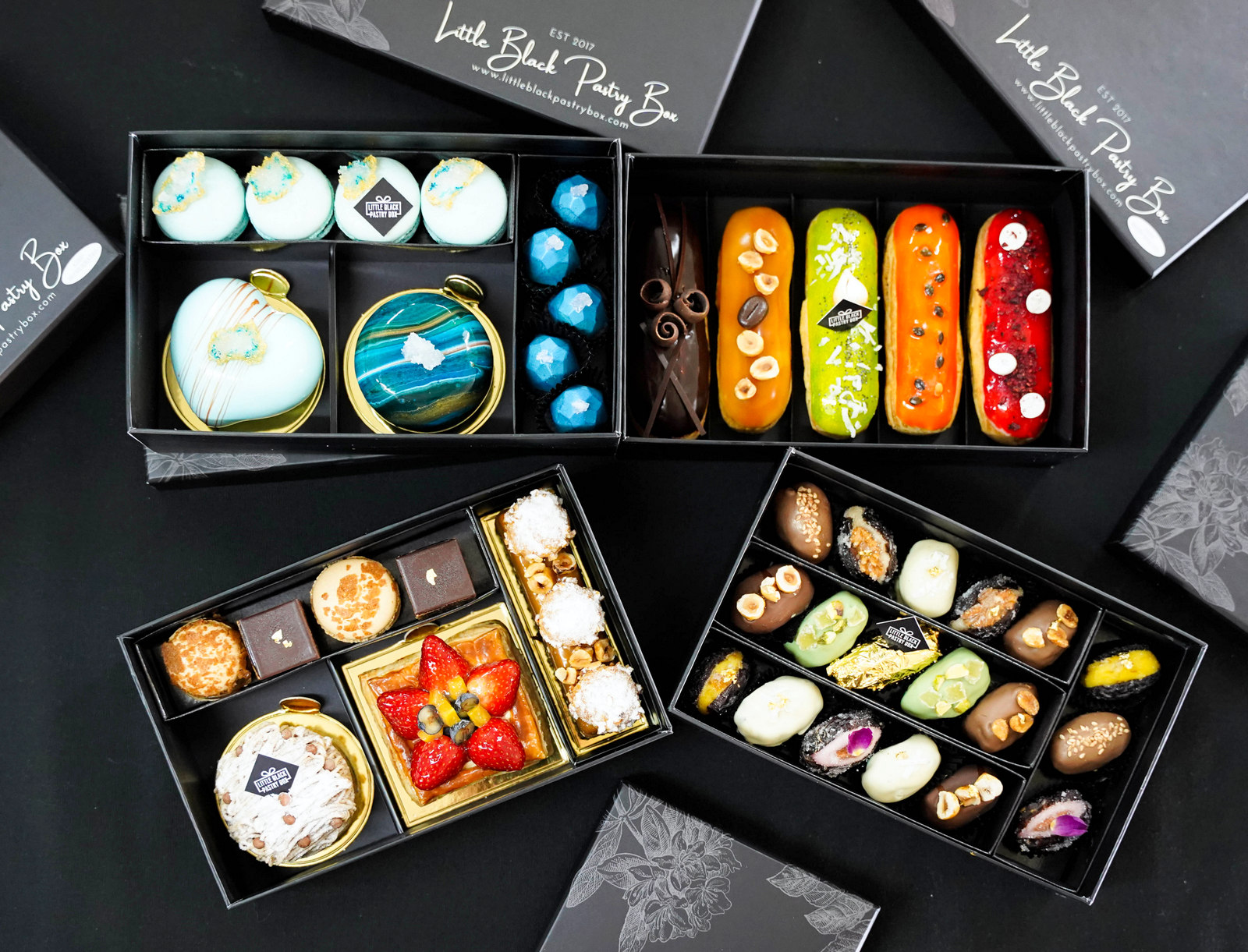 little black pastry box: gorgeous gems of french-inspired sweet temptations for graceful gifting