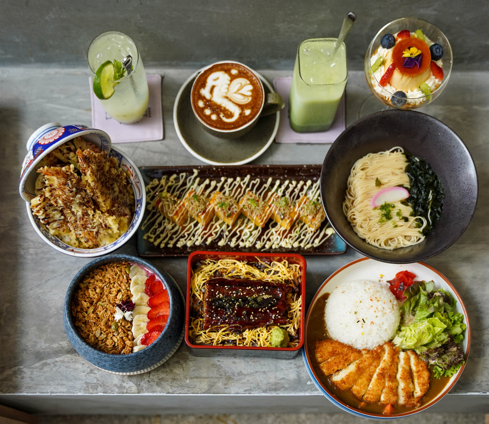 mori kohi: tamagoyaki, torikatsu, tendon & more in kl's lush urban oasis