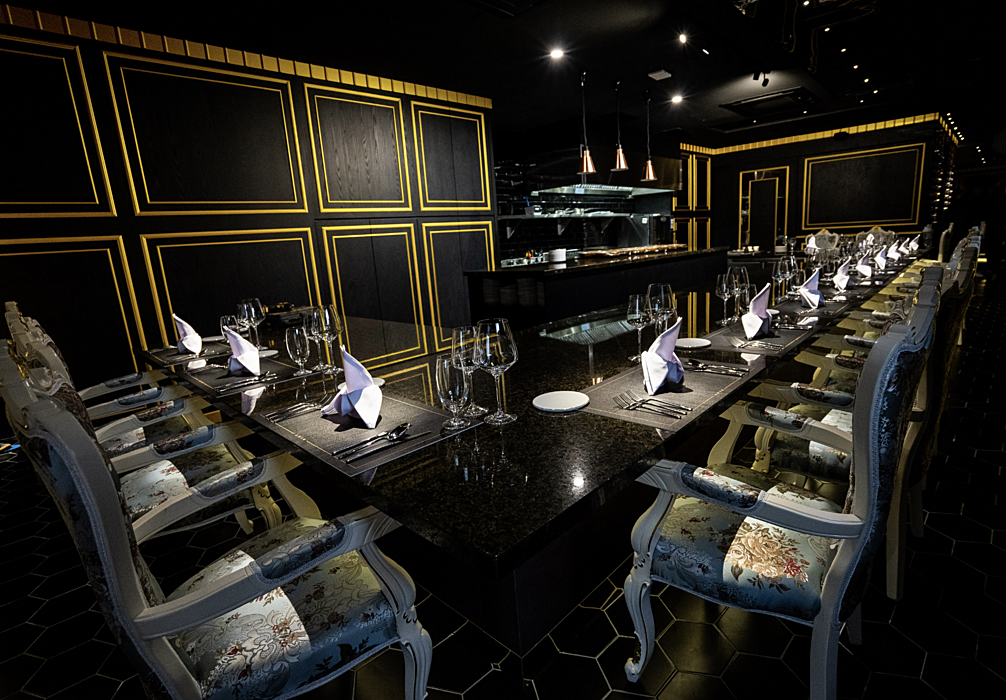 anjo kl: petaling street's dramatic fine-dining destination launches with live kitchen & modern european menu