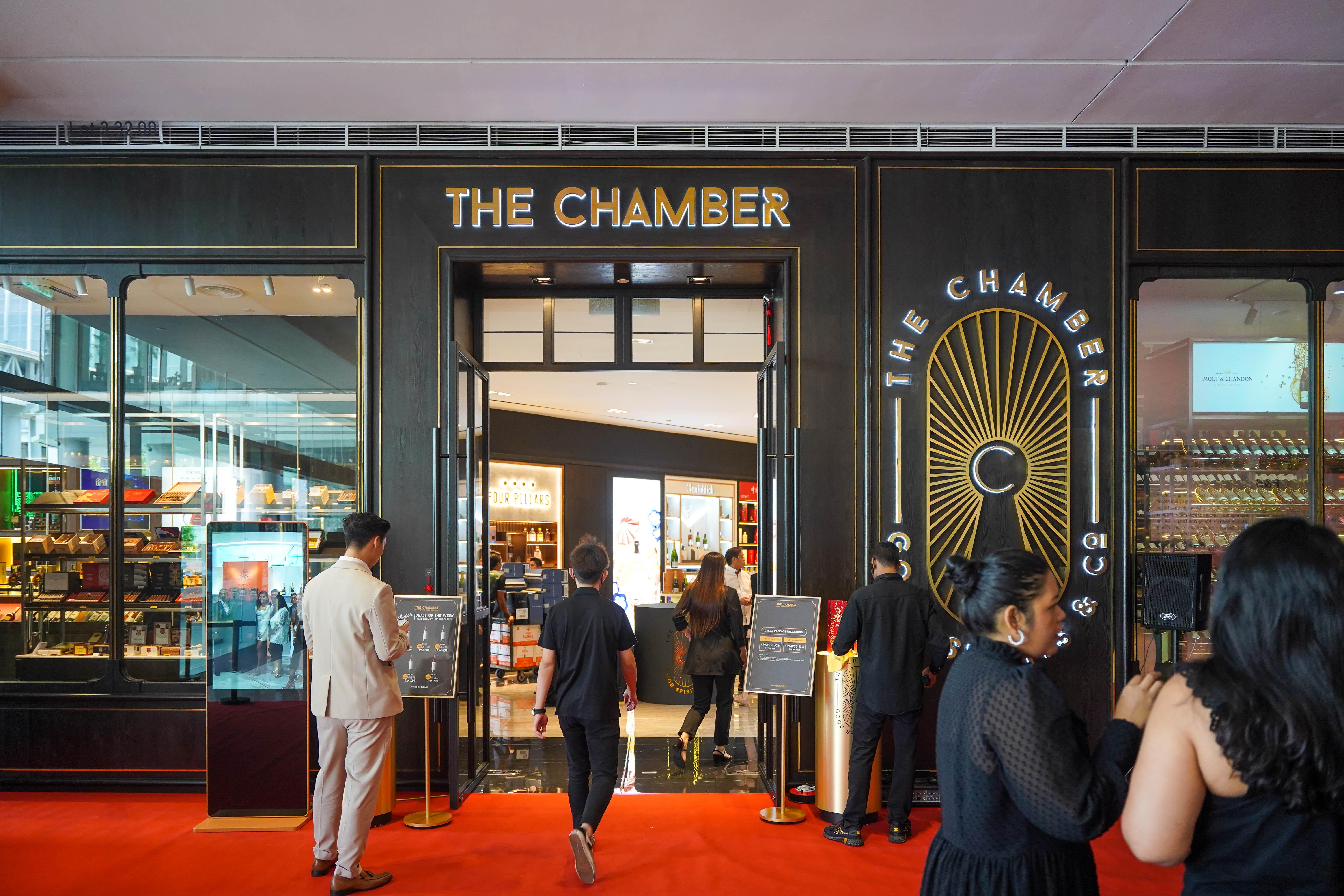 the chamber launches latest location in pavilion bukit jalil, plus app for convenience & savings in liquor shopping