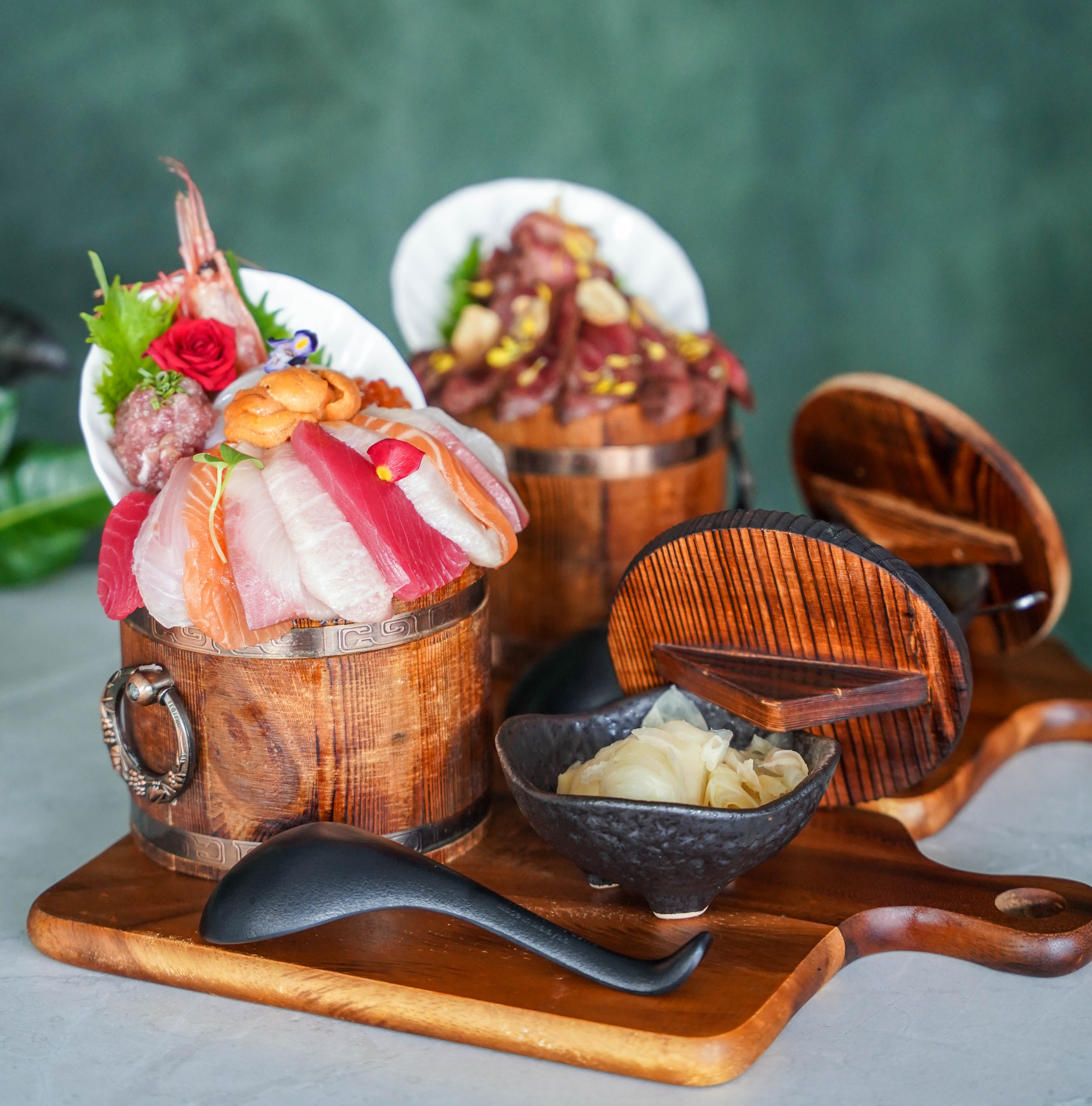 sushi mastro nikkei launches new barrelo don series with barrel-based seafood & beef rice bowls
