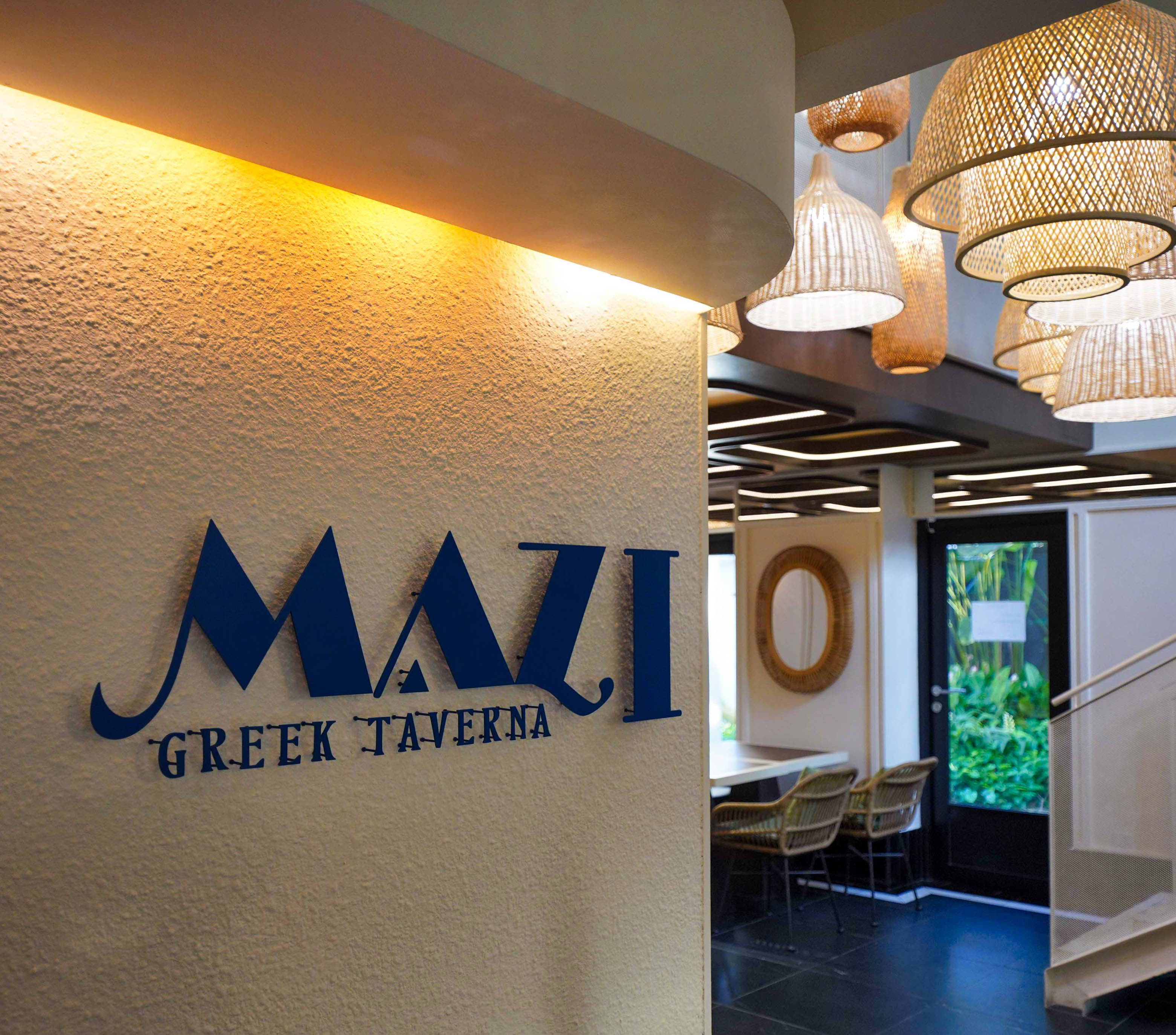 mazi greek taverna, bukit tunku