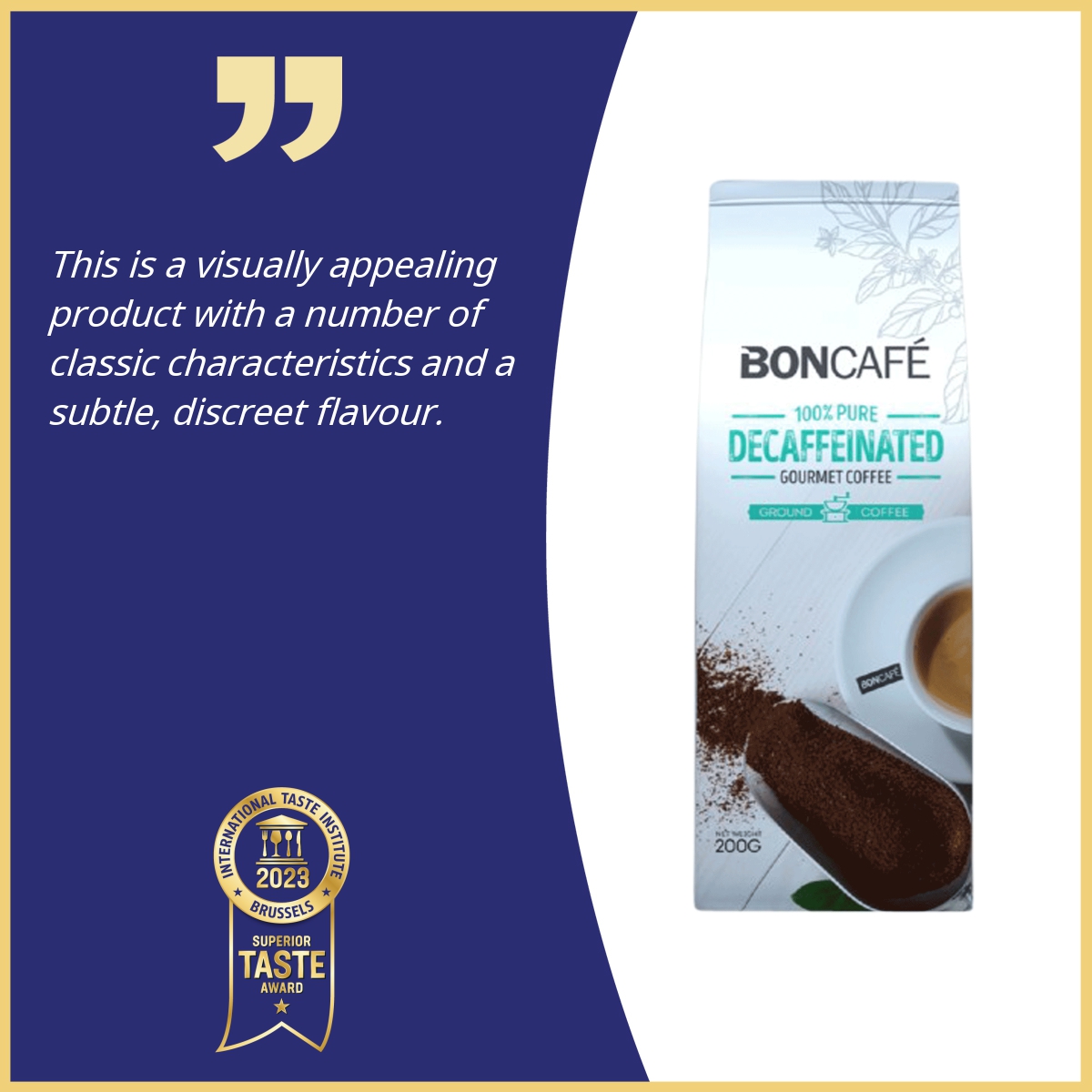 BoncafÇ Decaffeinated Blend Ground Coffee 200g (4).jpg