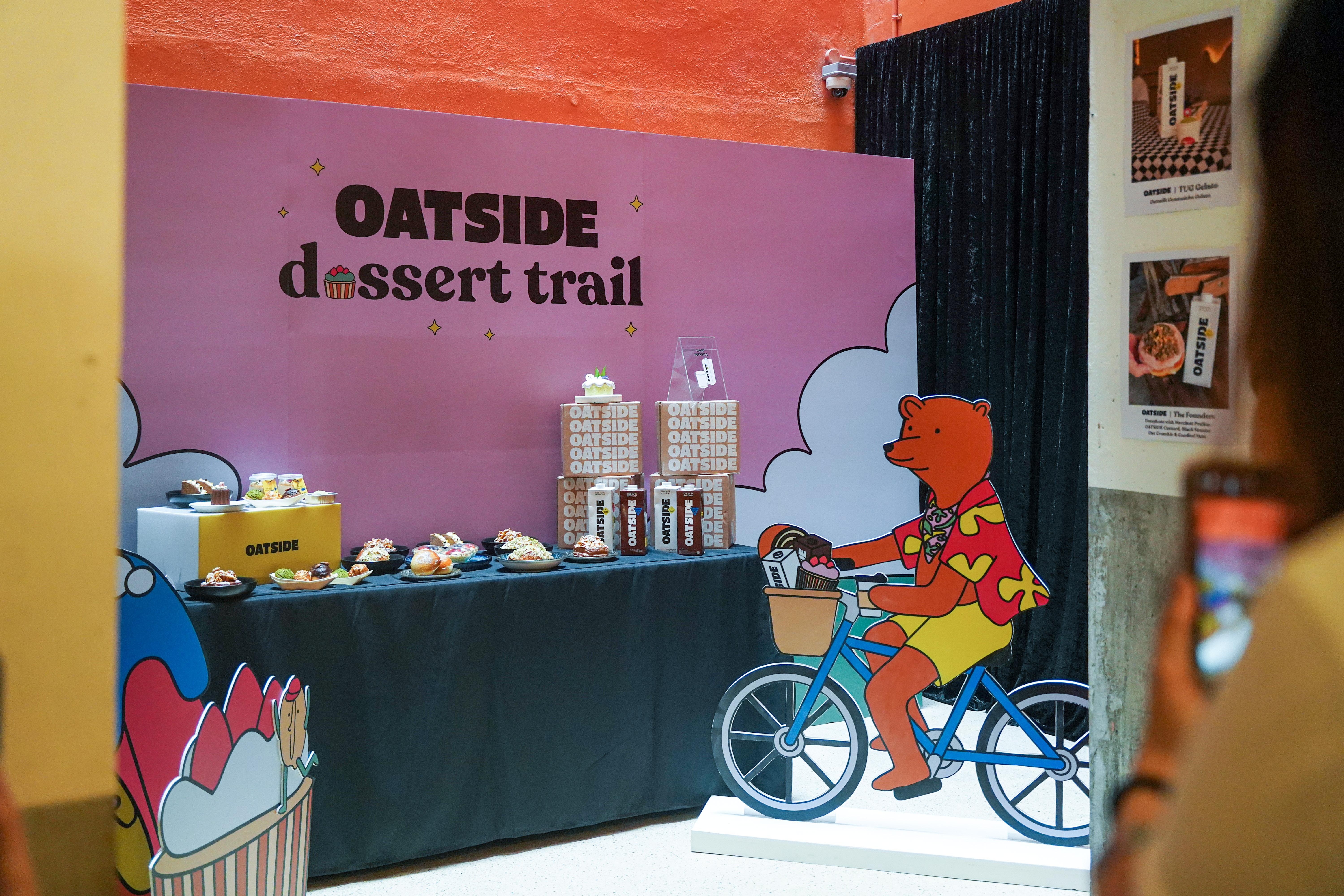 oatside dessert trail: discover oat milk-based sweet treats at over 50 top malaysian cafes throughout november