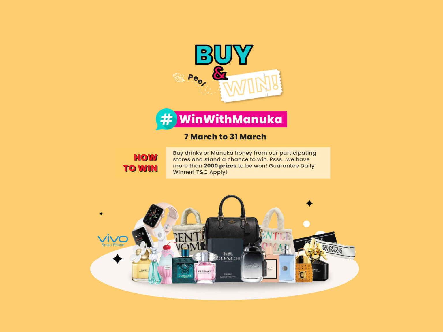 manuka, sunway pyramid: buy, peel & win fantastic prizes, 7-31 march 2024