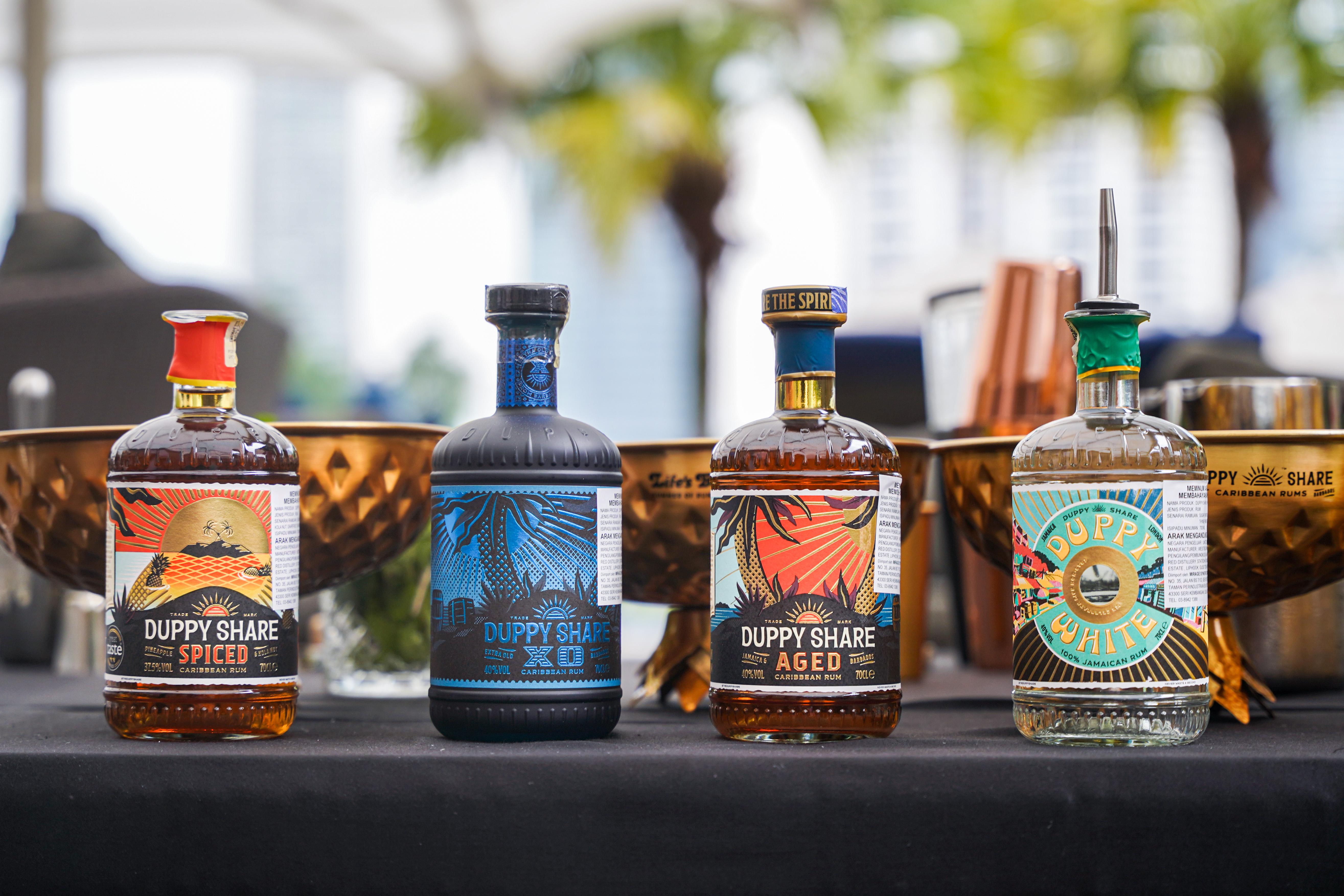 duppy share spreads the spirit of the caribbean to malaysia's premium rum enthusiasts