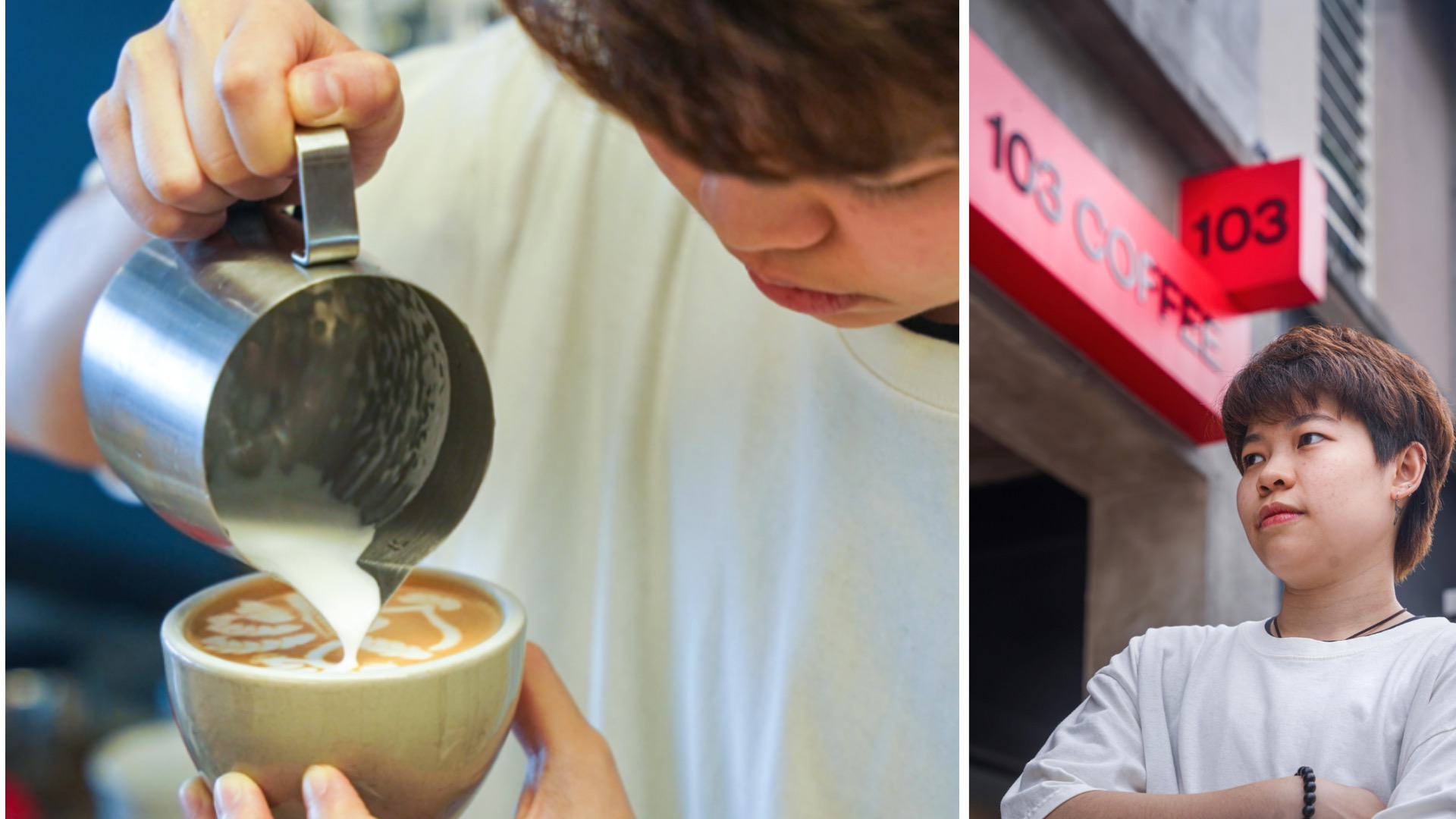 nicky voon of 103 coffee, winner of the 2024 malaysia latte art championship, reflects on the road to success