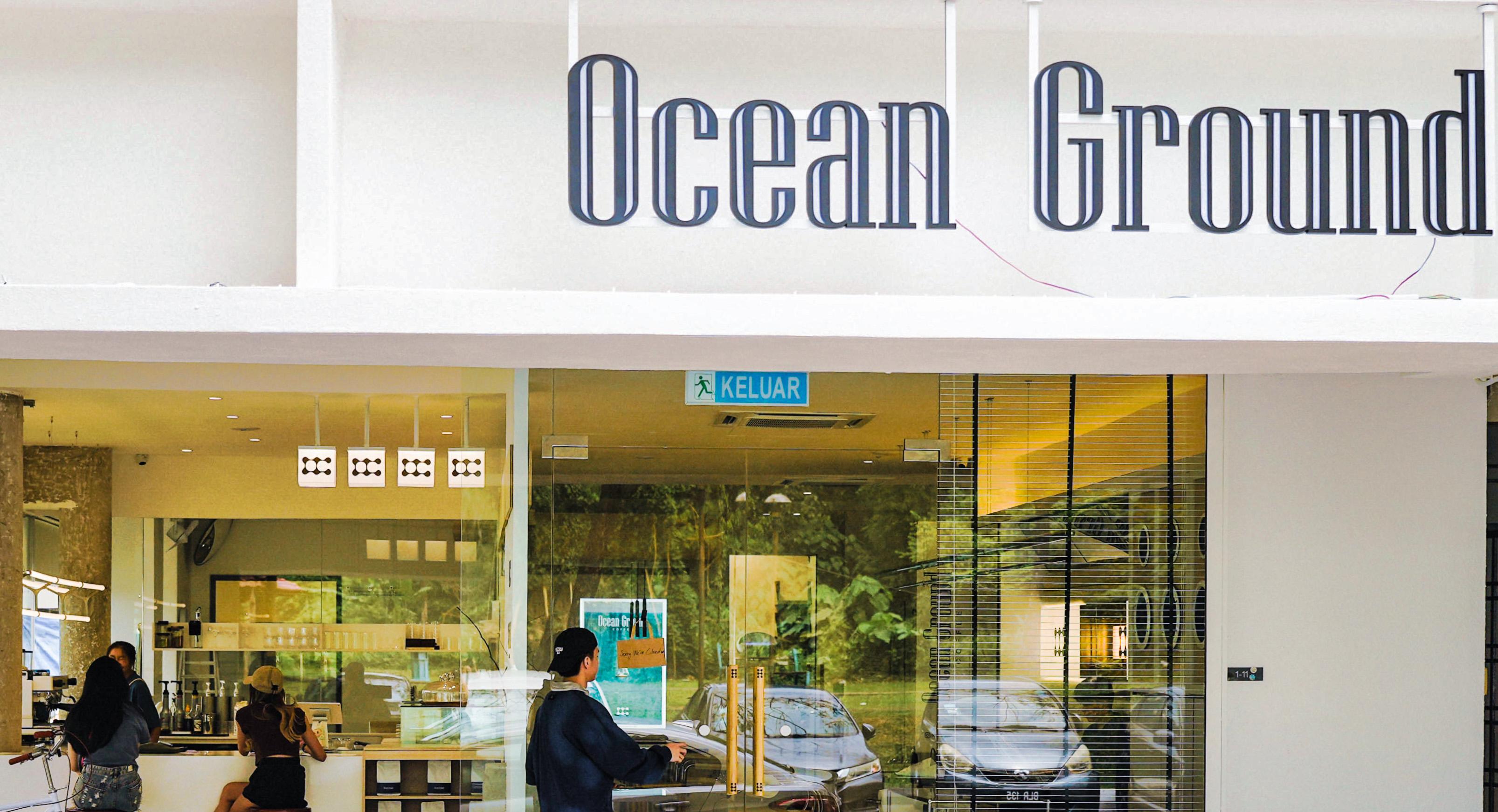 ocean ground coffee, bukit jalil