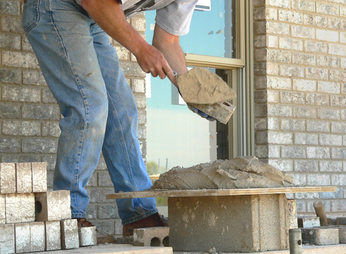 Chimney brick repair   