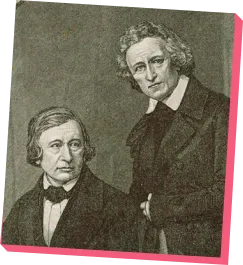 Imagem dos irmãos Grimm.