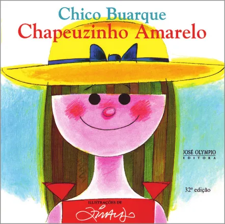 Imagem da capa do livro 'Chapeuzinho Amarelo'.
