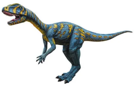 Imagem de um dinossauro.