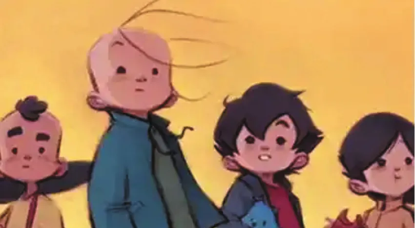 Imagem de Cascão, Cebolinha, Mônica e Magali.