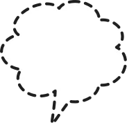 Imagem de um balão de sussurro.